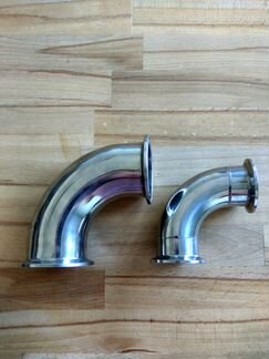 Углы с фланцами 38мм и 51мм 90гр