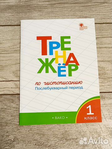 Рабочая тетрадь Прописи 1 класс