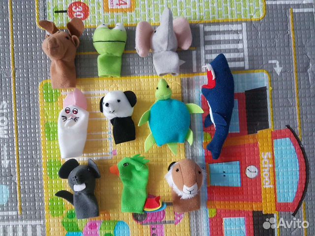 Куклы на палец titta djur, IKEA