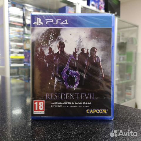 Resident Evil 6 PS4 (новый)