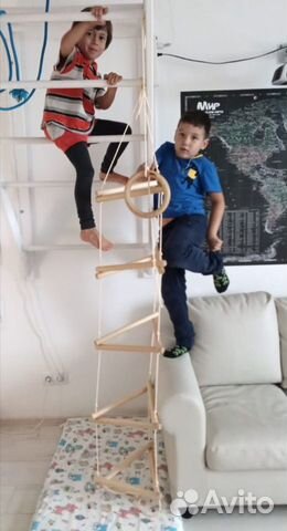 Детская треугольная лесенка