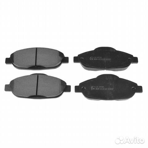 Тормозные колодки передние дисковые peugeot 308