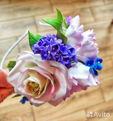 Ободок, заколка ручной работы