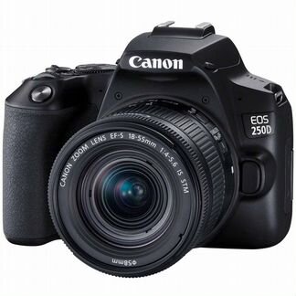 Canon EOS 250D Kit 18-55 IS STM Black/Silver Новый