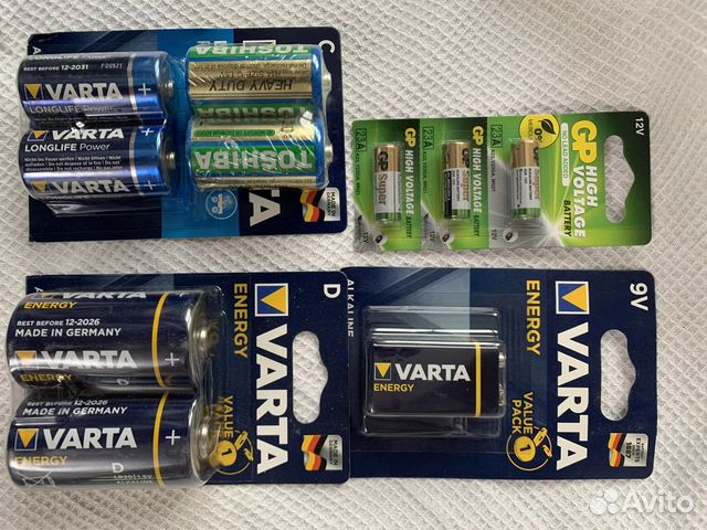 Батарейка lr14, lr20, 23A, 27A