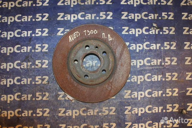 Диск тормозной передний Шевролет Авео Т300