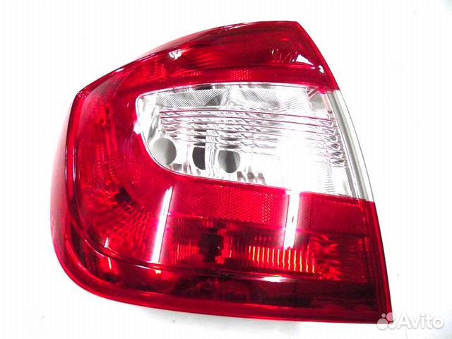 Фонарь задний левый Skoda Rapid