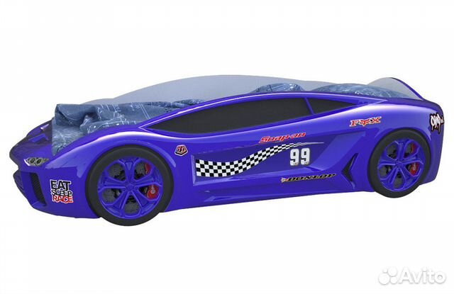 Кровать машина