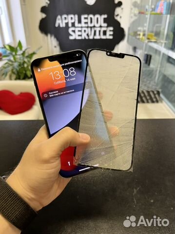 Замена стекла телефона iPhone samsung honor realme