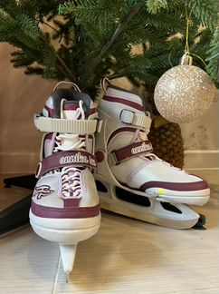 Коньки ледовые детские раздвижные 32-37 К2