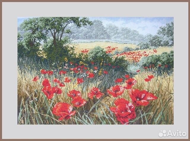 Картина вышитая 