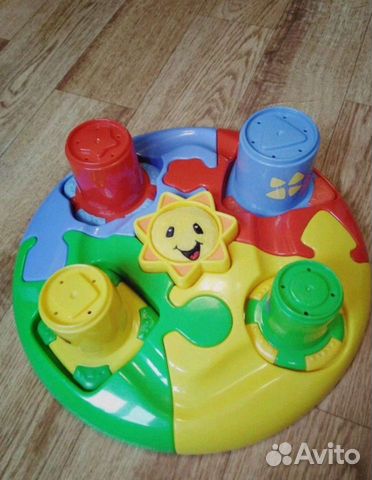 Игрушка-пазл солнышко