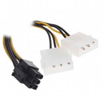 Переходник питания видеокарты 6 pin