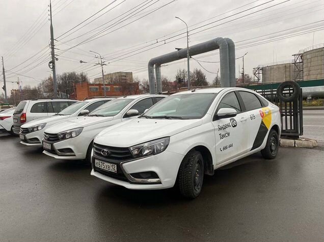 Таксопарк приоритет. Автомобили фиксации парковки.