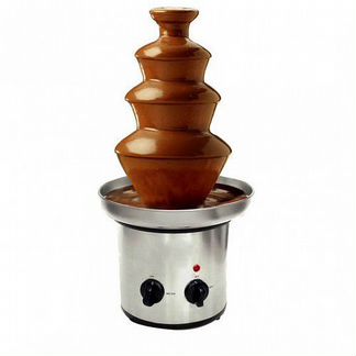 Шоколадный фонтан-фондю 4 яруса, 46см