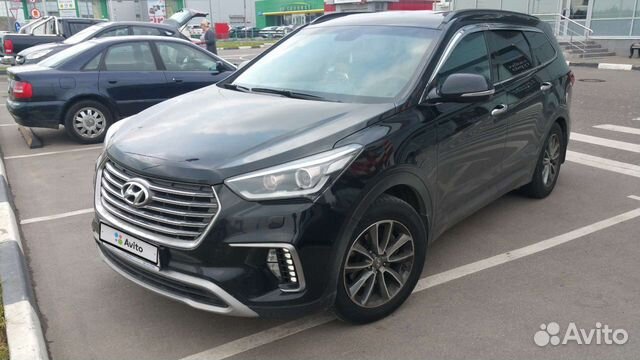 Hyundai Grand Santa Fe 2.2 AT, 2018, 140 000 км