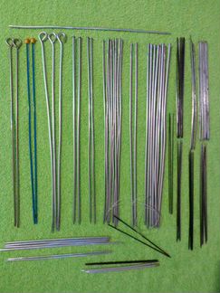 Спицы вязальные, СССР и современные