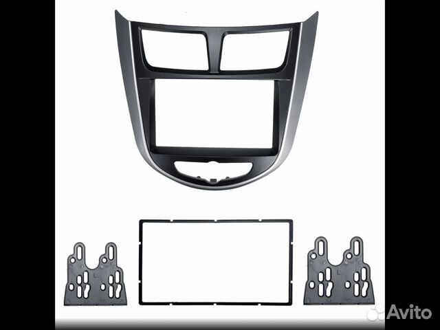 Переходная рамка 2 din на Solaris солярис