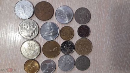 Подборка монет фауна