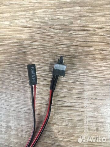 Кнопка для включения пк (фермы), а так же спикеры