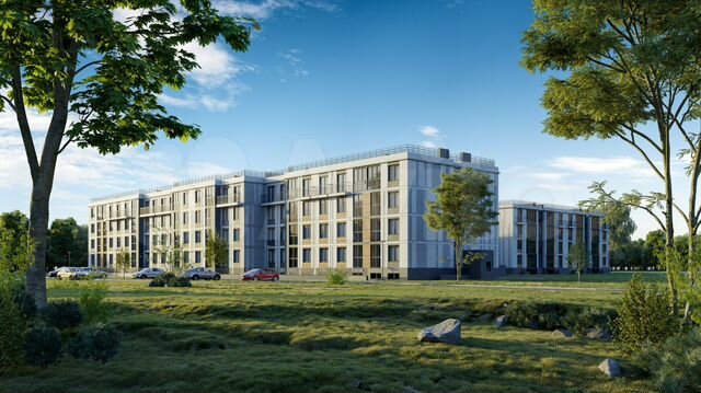 2-к. квартира, 54,4 м², 2/4 эт.