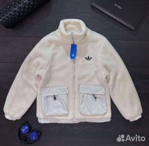Куртка барашек adidas двухстороняя купить в Москве | Личные вещи | Авито