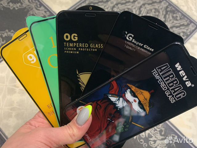 Защитное стекло на почти на все модели