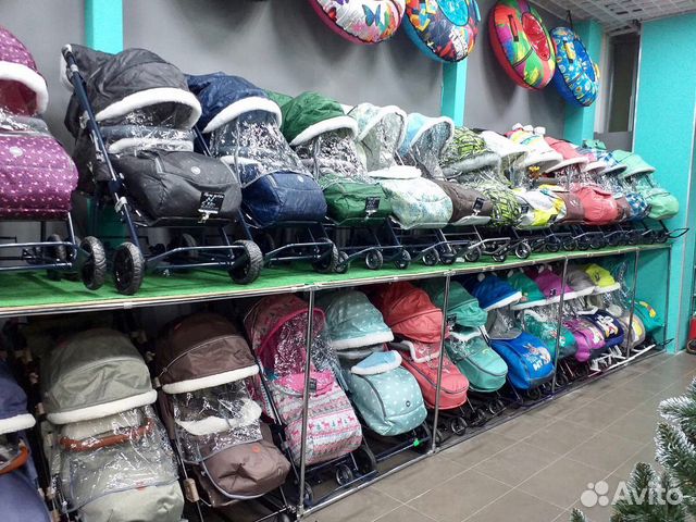 Санки коляска Nika оптом и розницу