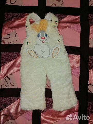 Костюм зайчика 68-74