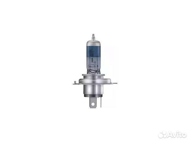 Лампа H4 комплект 2шт 12V 100/90W cool blue boost