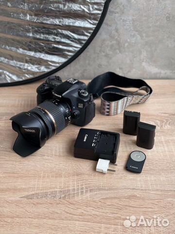 Фотоаппарат Canon 60D + Объектив Tamron 17-50 2,8