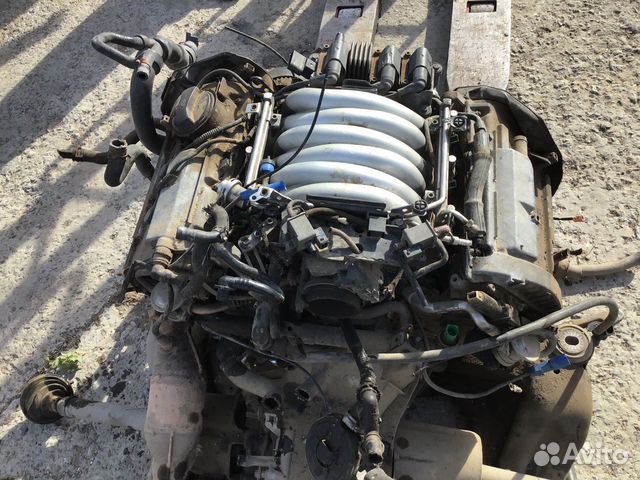 Двигатель Audi A6 объём 2.4.Модель BDV