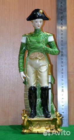 Cтатуэтка коллекционная фарфор мейсон, Наполеон