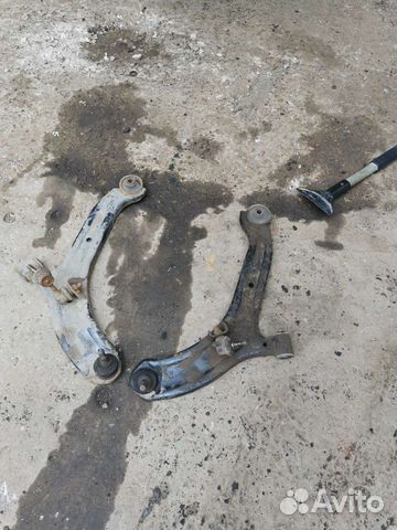 Рычаг передний левый хендай акцент