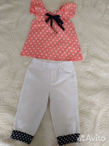 Бриджи и кофточка для девочки 116 см