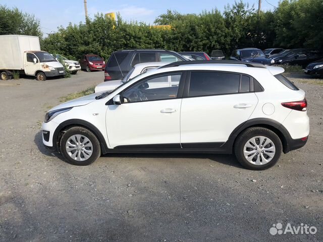 Kia Rio X-Line 1.6 AT, 2018, битый, 43 000 км