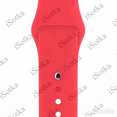Ремешок силиконовый для Apple Watch Series 38mm/40