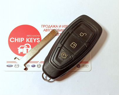 Ключ зажигания Ford Focus 3 / 2011 - 2015 / Ориг