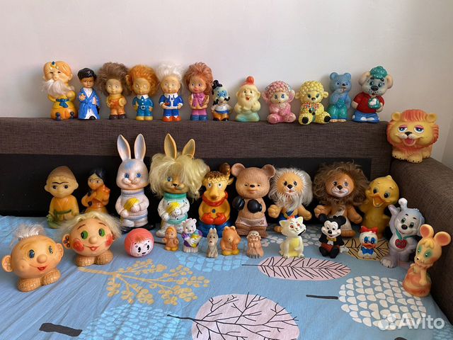 Игрушки резиновые СССР