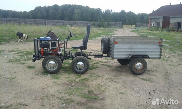 Мини-трактор УРАЛЕЦ 160, 2018