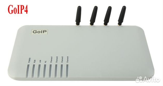 GoIP 4 GSM-шлюз / абсолютно новый
