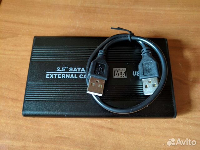 Переносной жёсткий диск внешний 750Gb