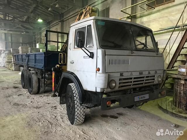 КамАЗ 53212 с КМУ, 1990