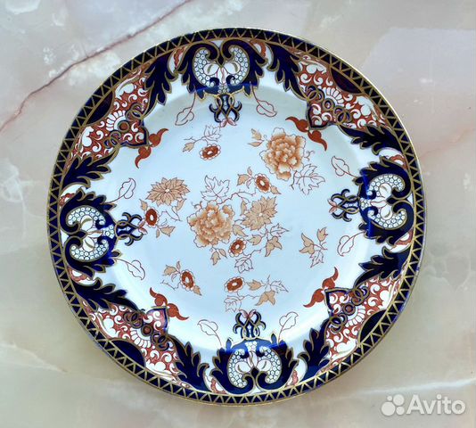 Блюдо тарелка фарфор имари