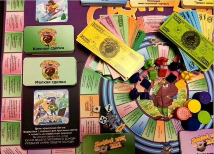 Игра Денежный Поток CashFlow. Толстое поле