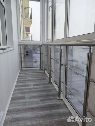 Перила на балкон из нержавеющей стали