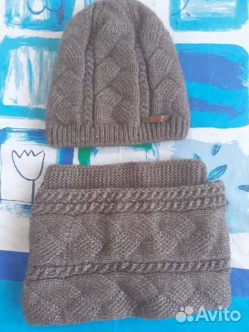 Шапка и снуд новые