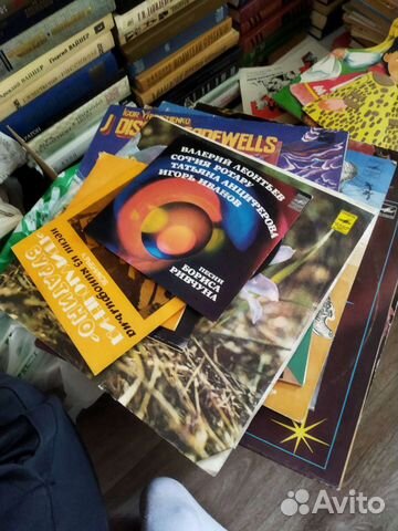 Виниловые пластинки сказки детские