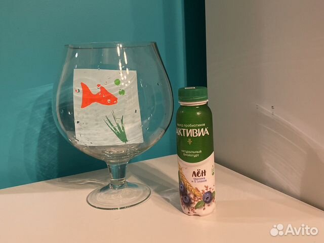 Аквариум ваза бокал