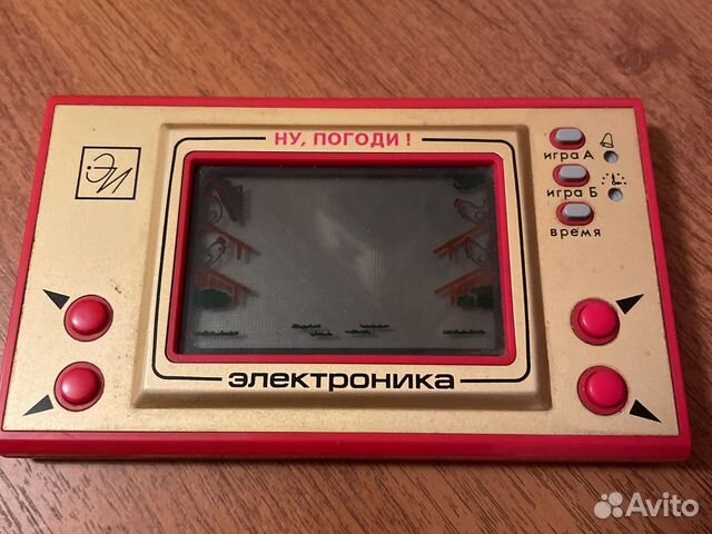 Игра электроника ну погоди с часами и будильником